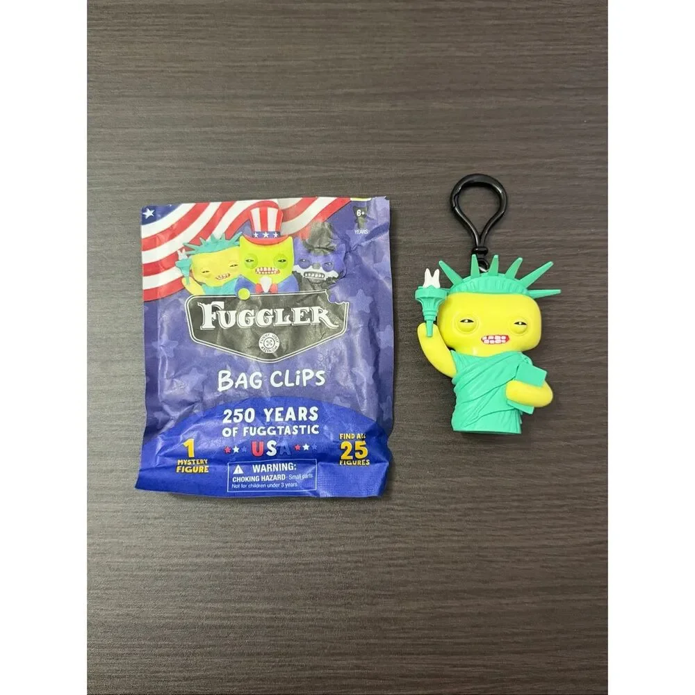 Fuggler 250 Years Of Fuggtastic USA Bag Clip Keychain - Lady Liburpy
